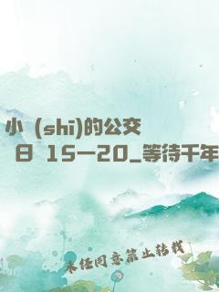 小詩(shī)的公交車日記15一20
