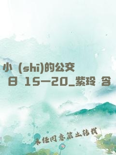 小詩(shī)的公交車日記15一20