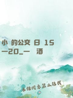 小詩的公交車日記15一20