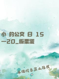 小詩的公交車日記15一20