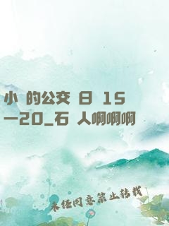 小詩的公交車日記15一20