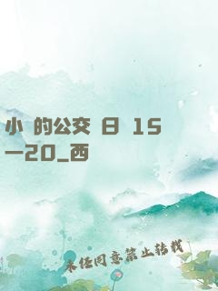 小詩的公交車日記15一20