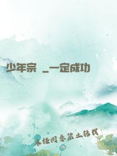 少年宗師
