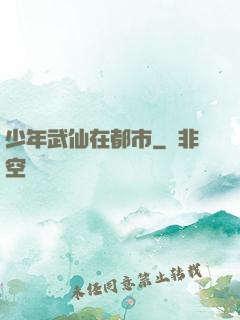 少年武仙在都市