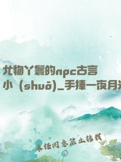 尤物丫鬟的npc古言小說(shuō)