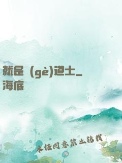 就是個(gè)道士