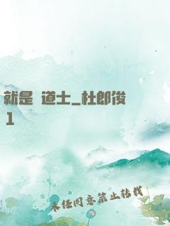 就是個道士