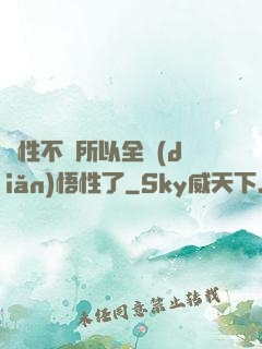 屬性不夠所以全點(diǎn)悟性了