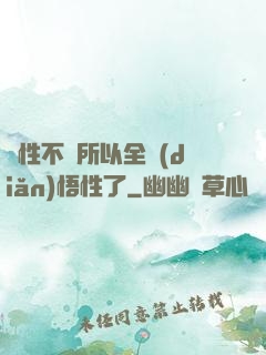 屬性不夠所以全點(diǎn)悟性了