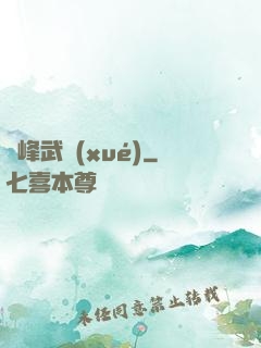 巔峰武學(xué)