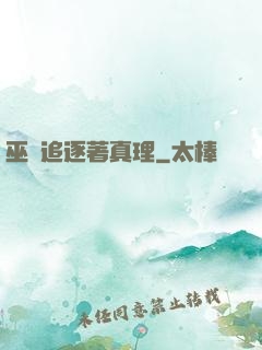 巫師追逐著真理