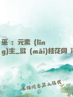 巫師：元素領(lǐng)主