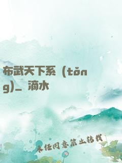 布武天下系統(tǒng)