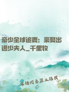 帝少全球追妻：豪娶出逃少夫人