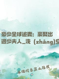 帝少全球追妻：豪娶出逃少夫人