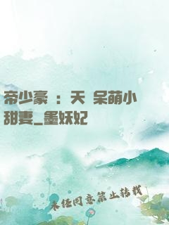 帝少豪寵：天價呆萌小甜妻