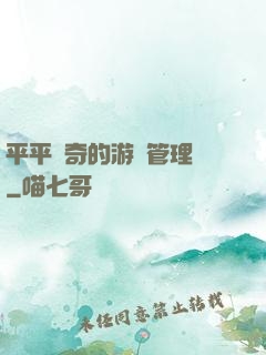 平平無奇的游戲管理員