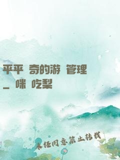 平平無奇的游戲管理員
