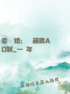 幸運閃婚：寶貝萌妻AO制