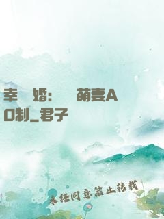 幸運閃婚：寶貝萌妻AO制
