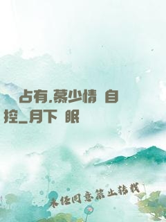 強勢占有,慕少情難自控