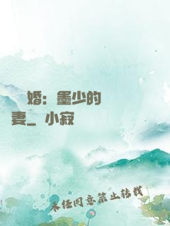 強勢鎖婚：墨少的獨寵嬌妻