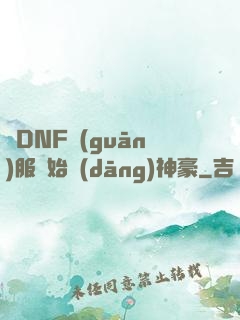 從DNF關(guān)服開始當(dāng)神豪