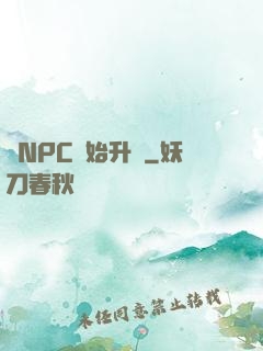 從NPC開始升級