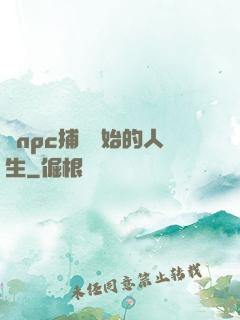 從npc捕頭開始的人生