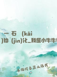 從一塊石頭開(kāi)始進(jìn)化