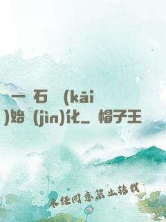 從一塊石頭開(kāi)始進(jìn)化