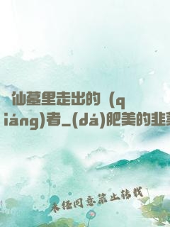 從仙墓里走出的強(qiáng)者