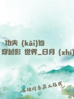 從功夫開(kāi)始穿越影視世界