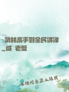 從武林高手到全民偶像