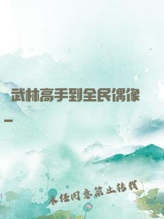 從武林高手到全民偶像
