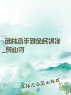 從武林高手到全民偶像