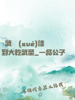 從武館學(xué)徒到大乾武圣