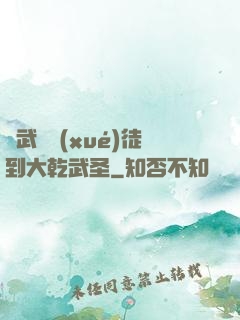 從武館學(xué)徒到大乾武圣