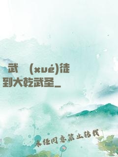 從武館學(xué)徒到大乾武圣