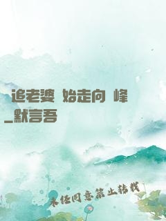 從追老婆開始走向巔峰