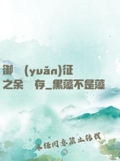御獸遠(yuǎn)征之余熱溫存