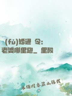 復(fù)婚通緝令：老婆哪里跑