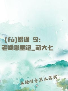 復(fù)婚通緝令：老婆哪里跑