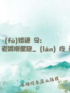 復(fù)婚通緝令：老婆哪里跑