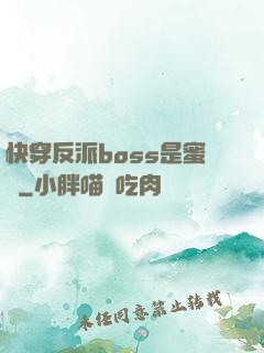 快穿反派boss是蜜餞