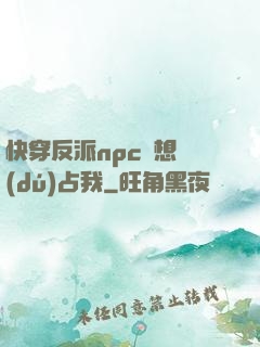快穿反派npc總想獨(dú)占我