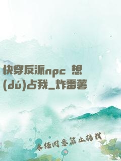 快穿反派npc總想獨(dú)占我