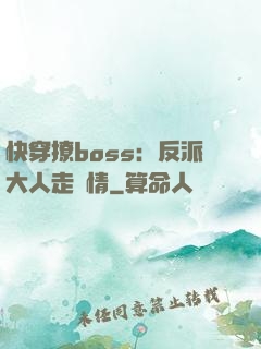 快穿撩boss：反派大人走劇情