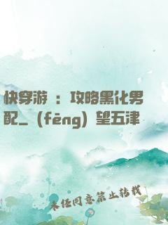 快穿游戲：攻略黑化男配