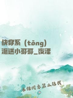 快穿系統(tǒng)派送小哥哥